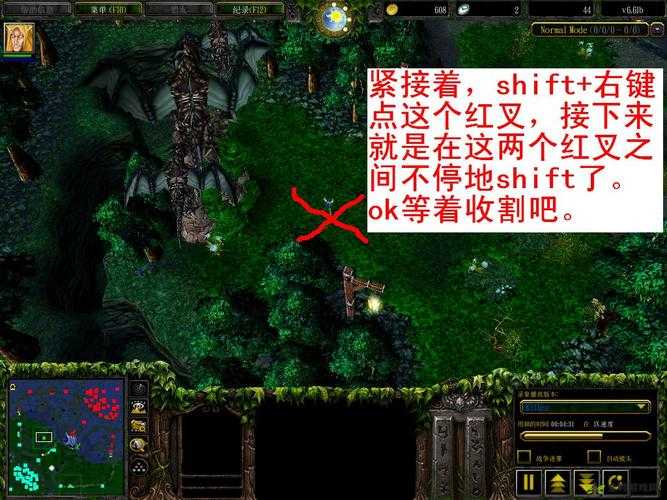 DOTA游戏攻略，近卫阵营无操作实现无限拉远古野高效刷怪技巧